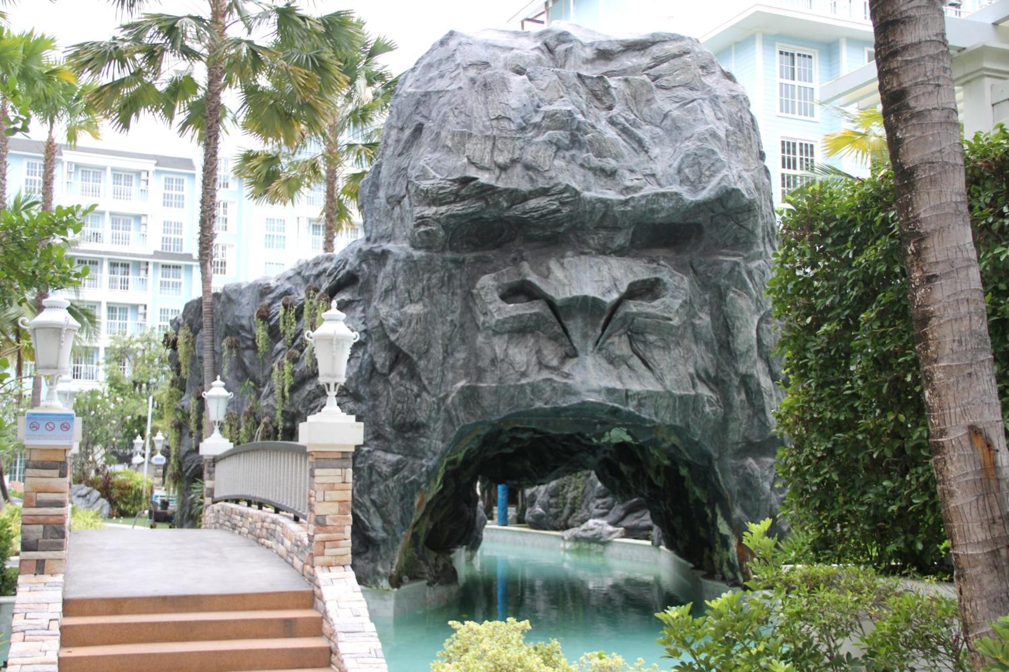 Grand Florida芭提雅带免费游泳池温泉和健身房和办公区水上花园公寓e208 Наджомтьєн Екстер'єр фото