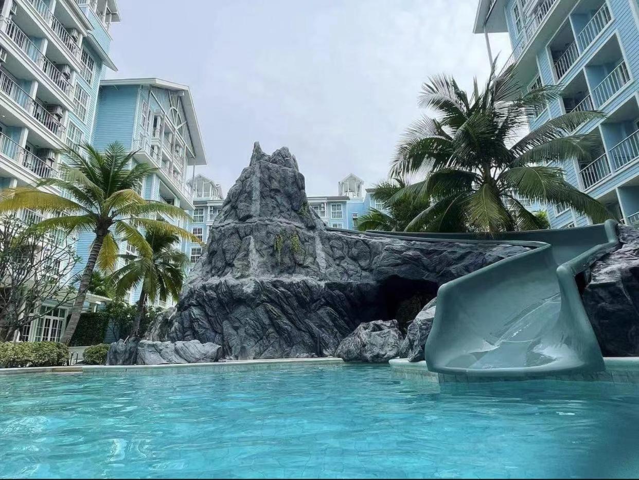 Grand Florida芭提雅带免费游泳池温泉和健身房和办公区水上花园公寓e208 Наджомтьєн Екстер'єр фото
